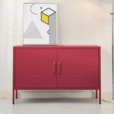 Artiss Buffet Sideboard Metal Cabinet - BASE Pink Chez Guru