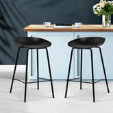 Artiss 2x Bar Stools Kitchen Counter Stools Metal Chez Guru