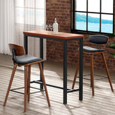 Artiss Bar Table and Stools Set Dining Desk Kitchen Chairs Cafe Pub Chez Guru