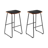 Artiss Bar Stools Kitchen Counter Stools Metal Chairs x2 Chez Guru