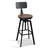Artiss Bar Stools Kitchen Counter Chairs Vintage Metal Chairs Chez Guru