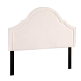 Artiss Bed Frame Bed Head Headboard Queen Velvet IRIS Beige Chez Guru