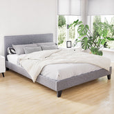 Artiss Bed Frame Double Size Grey NEO Chez Guru