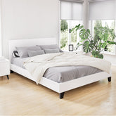 Artiss Bed Frame Double Size White NEO Chez Guru