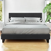 Artiss Bed Frame Double Size Charcoal NEO Chez Guru
