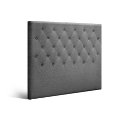 Artiss Bed Head Headboard King Single Size Fabric - CAPPI Grey Chez Guru