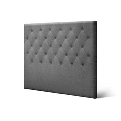 Artiss Bed Head Headboard King Single Size Fabric - CAPPI Grey Chez Guru