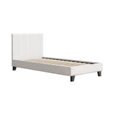 Artiss Bed Frame Single Size Boucle NEO Chez Guru
