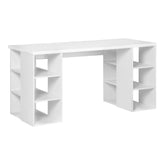 Artiss Computer Desk Bookshelf White 150CM Chez Guru