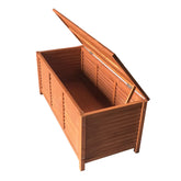Gardeon Outdoor Storage Bench Box 210L Wooden Patio Furniture Garden Chair Seat Chez Guru