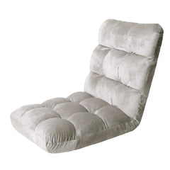 Artiss Lounge Sofa Bed Flannel Fabric Grey - Chez Guru