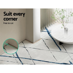 Artiss Rug 200x290cm Area Rug Washable Mat Large Carpet Soft Short Pile Jaca
