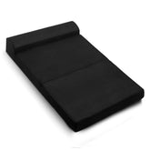 Giselle Bedding Foldable Mattress Folding Foam Bed Mat Double Black Chez Guru