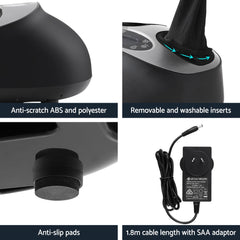 Livemor Kneading Heated Foot Massager Electric Massagers Chez Guru