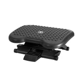 Artiss Foot Rest Stool Office Under Desk Angle Adjustable Footrest Massage Black Chez Guru