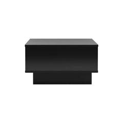 Artiss Coffee Table Led Lights Black - Chez Guru