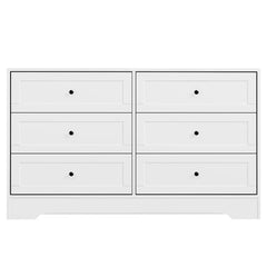 Artiss 6 Chest of Drawers - LEIF White