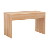 Artiss Coffee Table Rectangle Fluted Side 100CM - Chez Guru