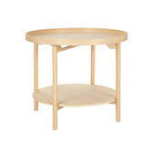 Artiss Coffee Table Side Table Round 70CM - Chez Guru
