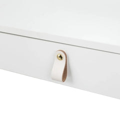 Artiss Dressing Table Floating LED White Daphne - Chez Guru