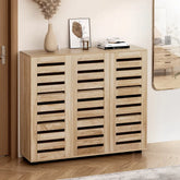 Artiss Shoe Rack Cabinet 30 Pairs Adjustable Shelf Chez Guru