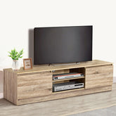 Artiss TV Cabinet Entertainment Unit 160cm Pine Charles - Chez Guru