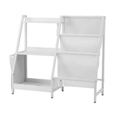 Keezi 3-Tier Kids Bookshelf Bookcase Children Toy Storage Organizer Rack Display Shelf