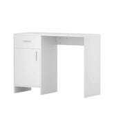 Artiss Computer Desk Drawer Cabinet White 100CM Chez Guru
