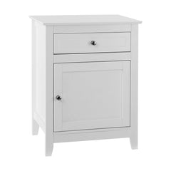 Artiss Bedside Tables Side Table Drawers Nightstand White Chez Guru