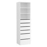 Artiss 6 Chest of Drawers Tallboy Cabinet White Chez Guru