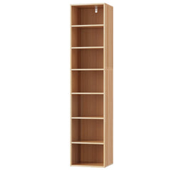 Artiss Bookshelf 7 Tiers MILO Pine Chez Guru