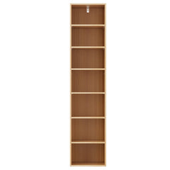 Artiss Bookshelf 7 Tiers MILO Pine Chez Guru