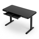 Artiss Standing Desk Motorised Tempered Glass Top Electric Black 120CM