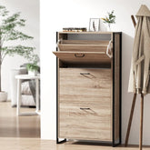 Artiss Shoe Rack Cabinet Adjustable Shelves 24 Pairs Tim Chez Guru