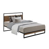 Artiss Bed Frame Metal Bed Frame DANE - King Single Chez Guru