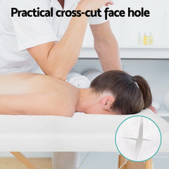 Zenses 80cm X 180cm Massage Table Cover 2 Rolls 100 Pieces Chez Guru