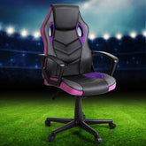Artiss Gaming Office Chair Computer Chairs Purple Chez Guru