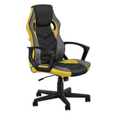 Artiss Gaming Office Chair Computer Executive Racing Chairs High Back Yellow Chez Guru
