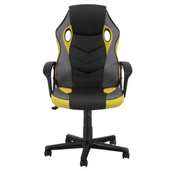 Artiss Gaming Office Chair Computer Executive Racing Chairs High Back Yellow Chez Guru