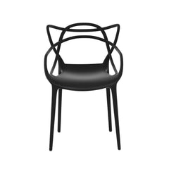 Gardeon 4PC Outdoor Dining Chairs PP Portable Stackable Chair Patio Furniture Chez Guru