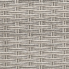 Gardeon 3PC Recliner Chairs Table Sun lounge Outdoor Furniture Wicker Adjustable Grey Chez Guru