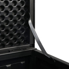 Gardeon Outdoor Storage Box 80L Container Lockable Garden Toy Tool Shed Black Chez Guru