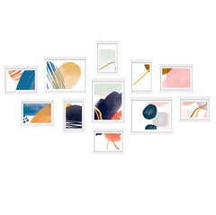 Artiss Photo Frames Art Holder 11PCS 5x7" 6x8" 8x10" White Chez Guru