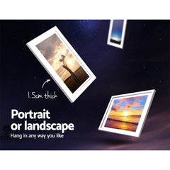 Artiss Photo Frames Art Holder 11PCS 5x7" 6x8" 8x10" White Chez Guru