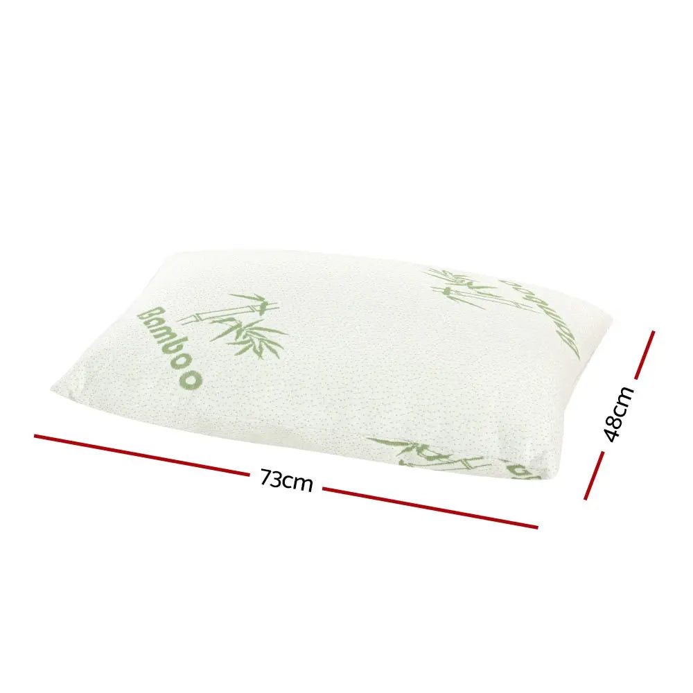 Giselle Bedding 4 Pack Bamboo Pillow Family Hotel Chez Guru