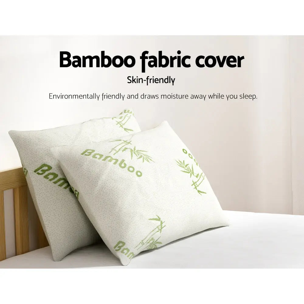 Giselle Bedding 4 Pack Bamboo Pillow Family Hotel Chez Guru