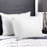 Giselle Bedding Goose Feather Down Pillow Twin Pack Chez Guru
