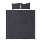 Giselle Bedding Quilt Cover Set Diamond Black Super King Chez Guru