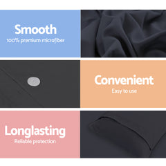 Giselle Bedding Quilt Cover Set Classic Black Queen Chez Guru