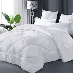 Giselle Bedding 400GSM Microfibre Bamboo Quilt Queen Chez Guru